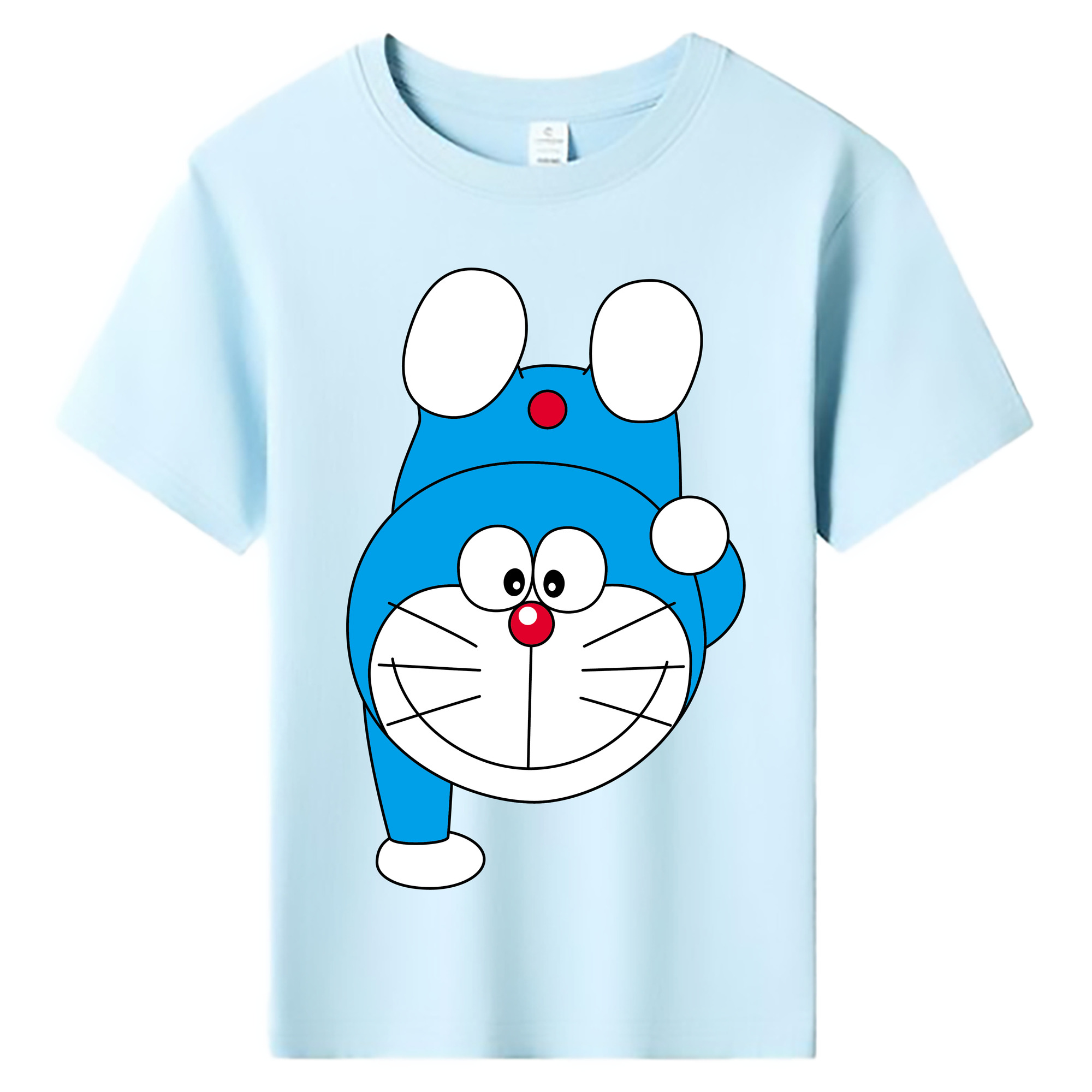 （画像用） ドラえもん Doraemon 綿100％キッズTシャツ（フロントプリント）